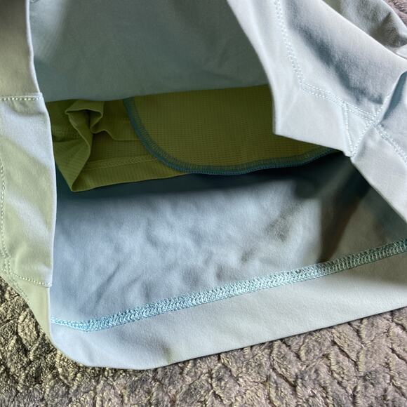 Fabletics Shorts Mens Medium Green Fundamental 5’’Lined Stretch Athletic Workout - Picture 5 of 9